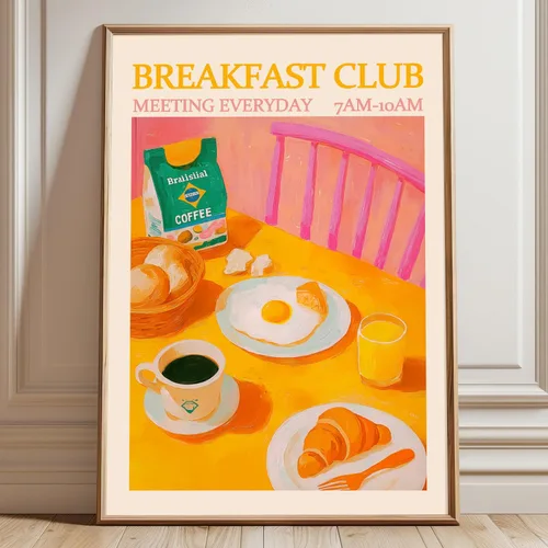 Vista 8 de Arte de pared de bola de discoteca funky con estampado de chile y pimienta, lindo arte de cocina, discoteca, póster de ilustración de comida