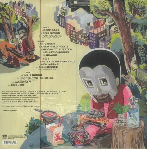 Vista 2 de MM..Food - Exclusive Limited Edition Pink & Green Colored 2x Vinyl LP