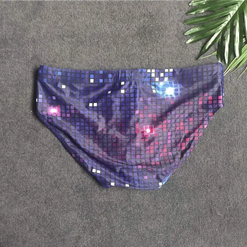 Vista 7 de UXH Traje de baño para hombre, con relleno, sexy, para natación, playa, surf, natación, traje de baño