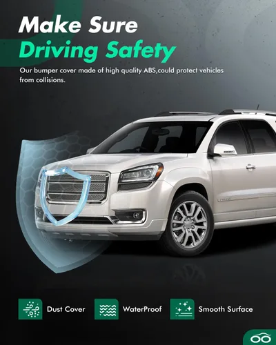 Vista 5 de SCITOO Rejilla del parachoques delantero izquierdo Compatible con 2017 para GMC Acadia Limited, 2013-2016 para GMC Acadia Rejilla exterior