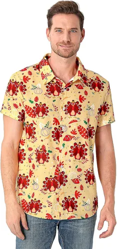 Vista 2 de Novedades en camisas de manga corta con botones para hombre