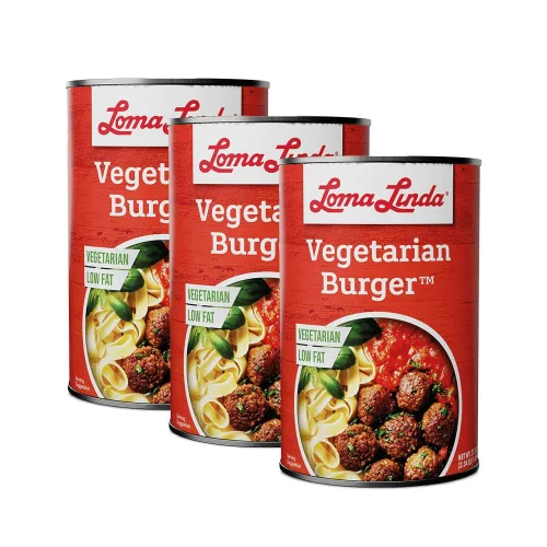 Vista 8 de Loma Linda - Carnes a base de plantas (hamburguesa vegetariana (15 oz.), paquete de 3