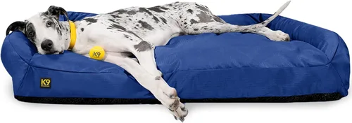 Vista 29 de K9 Ballistics Tough Bolster Cama Sofá Almohada Anidable para Perros para Razas Toy y Extra Pequeñas - Duradera, Resistente al Agua con Funda