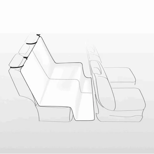 Vista 3 de Funda Protectora de Asiento Individual de Coche para Mascotas Trixie