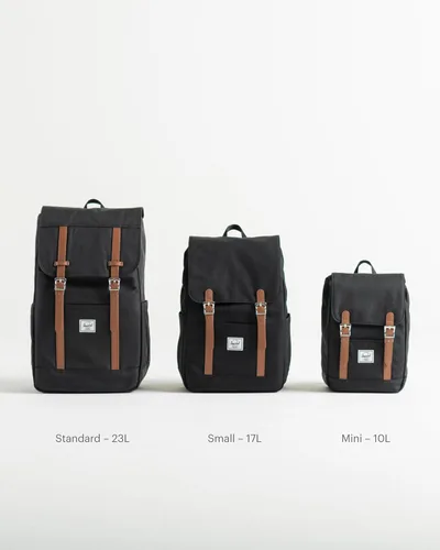 Vista 7 de Herschel, Diamante de arándano, Mochila Retreat