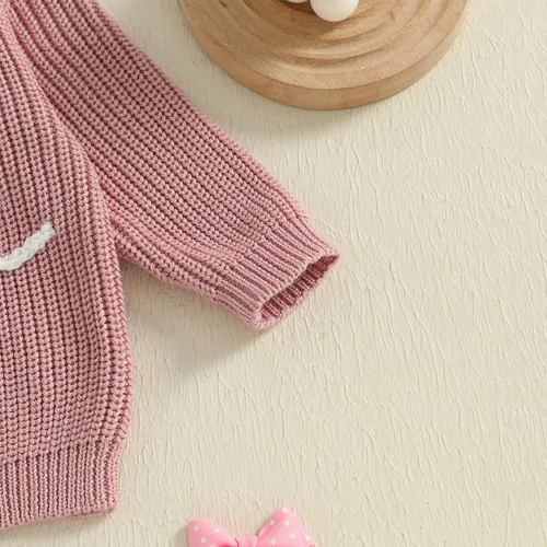 Vista 76 de VISGOGO Suéter a juego para hermanitas grandes y pequeñas, ropa de una sola pieza