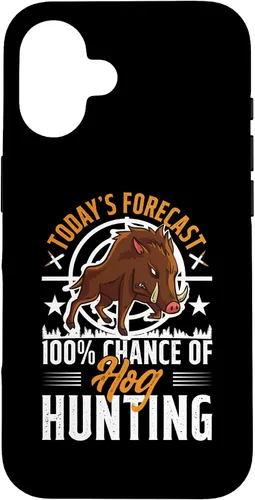 Vista 32 de Hog Hunting Dog Gun Call Hunter Pigs Wild Javelina Case for iPhone 17