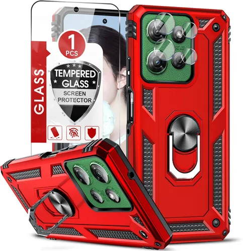 Vista 102 de LeYi Funda para Moto G Stylus 2022 4G (no compatible con 5G), funda para Moto G Stylus con 2 protectores de pantalla, funda protectora de grado Oro