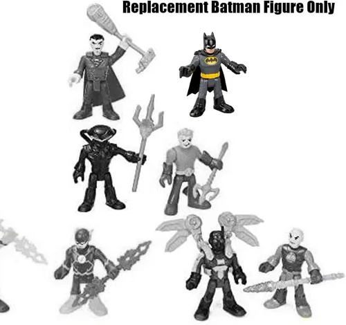 Vista 5 de Imaginext Figura de repuesto GKJ22 - DC Superfriends Batwing Vehicle ~ Figura de Batman de repuesto