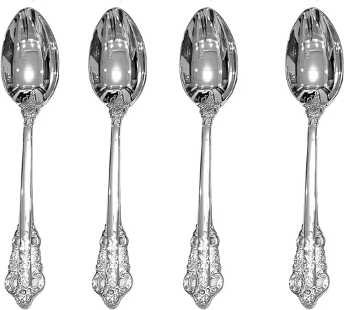 Vista 12 de Cucharón pequeño para salsa SUS304 de acero inoxidable cucharón de servir de plata para salsa, juego de 1 cucharón (plata espejo puro)