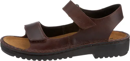 Vista 7 de NAOT Footwear Karenna Sandalia para mujer, negro Crinkle charol