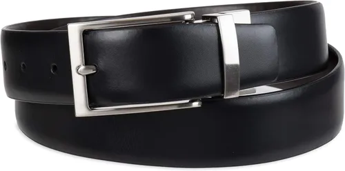 Vista 2 de Calvin Klein Cinturón de cuero suave reversible para hombre