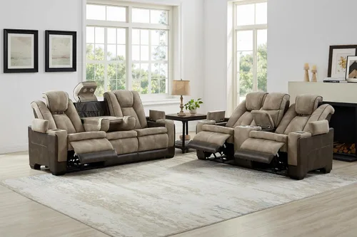 Vista 10 de THSUPER Sofá reclinable de microfibra con alimentación, sofá reclinable para cine en casa con reposacabezas ajustable/luz de lectura/puerto