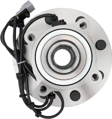 Vista 4 de 515063 Buje de rueda delantera izquierda/derecha y conjunto de rodamientos 2000 2001 2002 para Dodge Ram 2500, 2000 2001 2002 para Dodge Ram 3500