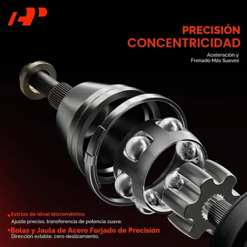 Vista 5 de A-Premium Par (2) Conjunto de eje delantero CV compatible con Subaru Impreza 2011-2014, Forester 2009-2013, XV Crosstrek 2013-2014, 2.0L 2.5L, lado