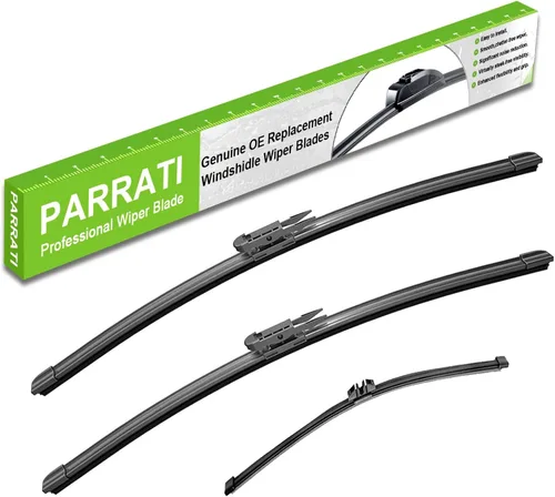 Vista 11 de PARRATI® - Limpiaparabrisas de repuesto de alto rendimiento con escobillas para parte trasera, para Jeep Wrangler 2007-2017 y Wrangler JK 2018