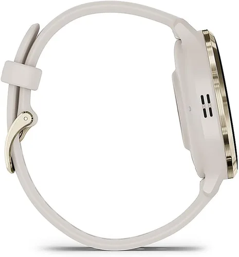 Vista 6 de Garmin 010-N2785-04 Venu 3S Fitness GPS Smartwatch Bisel dorado con caja marfil 1.614 in (renovado) Paquete con 2 años CPS Paquete de protección