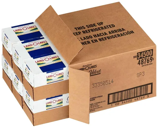 Vista 4 de Land O Lakes Golden Velvet White Cheese - Untable, 5 libras, 6 por caja.