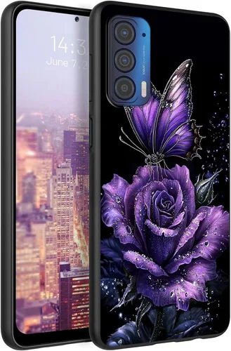 Vista 12 de Funda de TPU suave para Motorola Moto Edge 2021/Motorola Edge 5G UW, ajuste delgado para Moto Edge 2021, antiarañazos antideslizante, cuerpo
