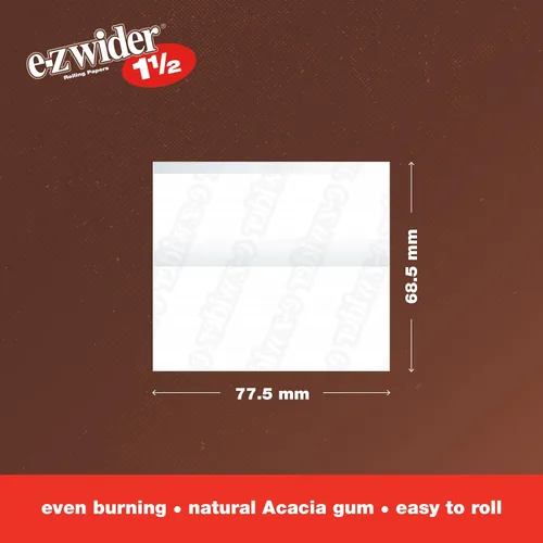 Vista 4 de E-Z Wider - Papel de liar de 1 1/2" - 6 folletos con 24 hojas por folleto