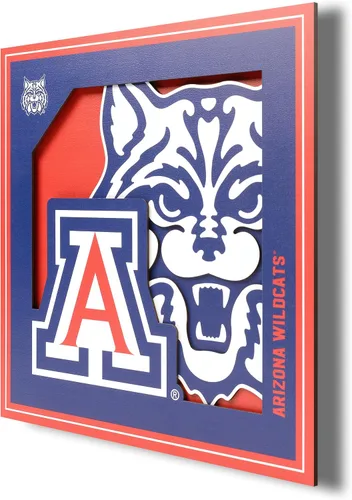 Vista 29 de YouTheFan NCAA Texas A&M Aggies - Arte de pared de la serie de logotipos 3D - 12x12 pulgadas