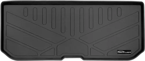 Vista 48 de SMARTLINER Juego de alfombrillas de piso de ajuste personalizado de 3 filas para Honda Pilot 2009-2015