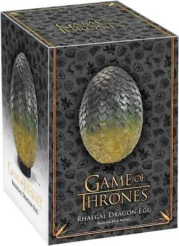 Vista 2 de The Noble Collection Juego de Tronos Rhaegal Egg - Verde