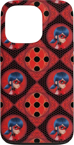 Vista 10 de Miraculous Ladybug and Cat Noir The Movie LB Pattern Case para iPhone 17