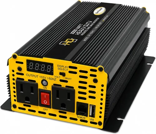 Vista 11 de Go Power GP-225HD - Inversor de corriente de onda sinusoidal modificada