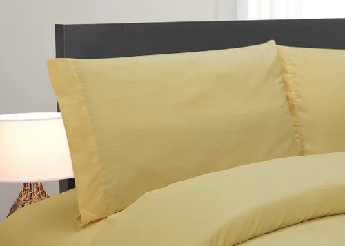 Vista 9 de Natural Comfort Easy Care - Juego de sábanas de microfibra de 4 piezas, tamaño individual, color verde cedro Cedro Verde