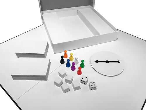 Vista 3 de Crea tu propio kit de juego de mesa, juego de bricolaje con tablero