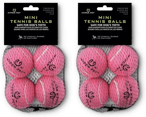 Vista 14 de Hyper Pet MINI Pelotas de tenis para perros, pelota segura para perros para ejercicio y entrenamiento, juguetes interactivos funcionan con Hyper Pet