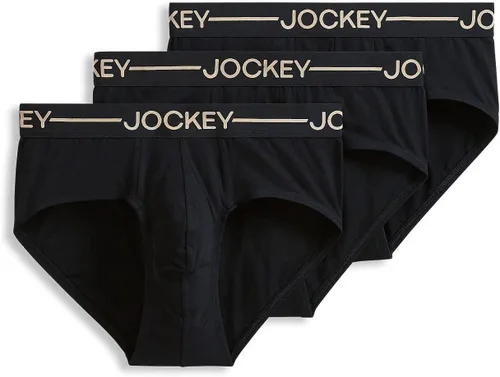 Vista 4 de Jockey Calzoncillos elásticos de algodón orgánico para hombre, paquete de 3
