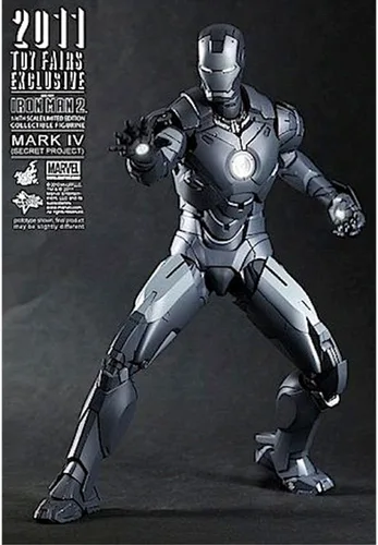 Vista 5 de Hot Toys Sideshow SDCC Marvel Iron Man Mark IV - Figura de proyecto secreto