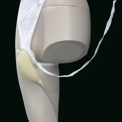 Vista 4 de recolector de orina portátil bolsa orinal de 67.6 fl oz