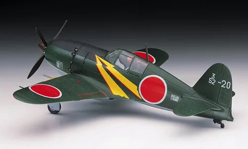 Vista 2 de Hasegawa Kit modelo Jack Raiden a escala 1:72 J2M3