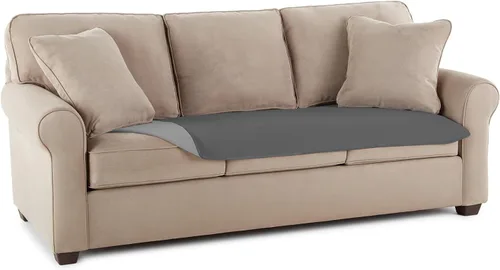 Vista 12 de Mambe Funda de muebles 100% impermeable para perros y gatos, protector de incontinencia para cama, sofá, sillón reclinable, manta de microfibra