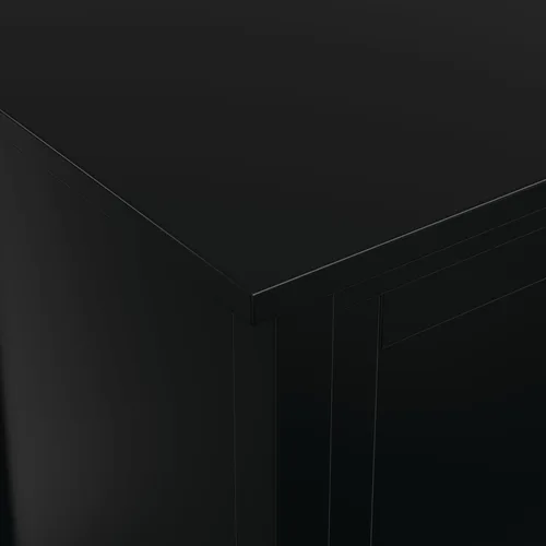 Vista 6 de SIMPLIHOME Warm Shaker - Mueble para TV de MADERA MACIZA de 47 Pulgadas de Ancho Estilo Transicional en Negro Para TVs de hasta 52 Pulgadas, Para