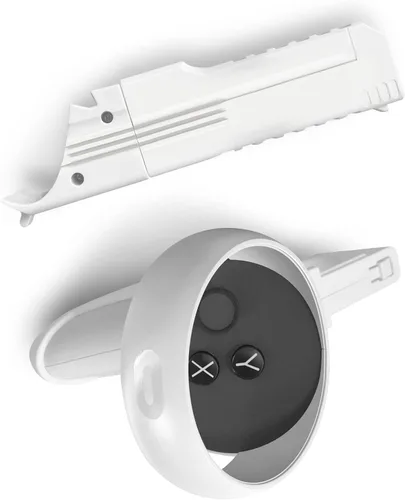 Vista 6 de Esimen Grips Accessories for Oculus Quest 2 Grip Stock Controller Protective Shell Enhanced Gaming Experience, Arizona Sunshine Robo Recall