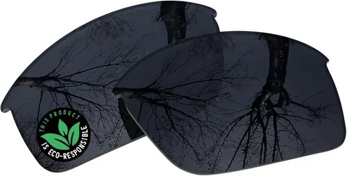 Vista 2 de Raydi Lentes de repuesto de policarbonato y kits de goma para Oakley Flak Jacket Flak Jacket XLJ Gafas de sol