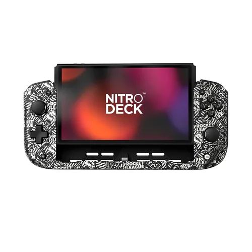 Vista 10 de CRKD Nitro Deck - Professional Handheld Deck with Zero Stick Drift for Nintendo Switch and Switch OLED (Black)