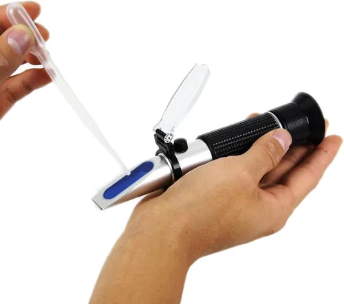 Vista 2 de ADE avanzada óptica dual con escala 1.0 a 1.070 S.G. salinidad refractómetro para acuario y mar