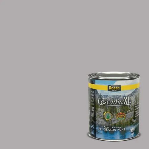 Vista 142 de Rodda Paint CASCADIA XL - Pintura e imprimación satinada para exteriores en uno, cuarto de galón, blanco abstracto