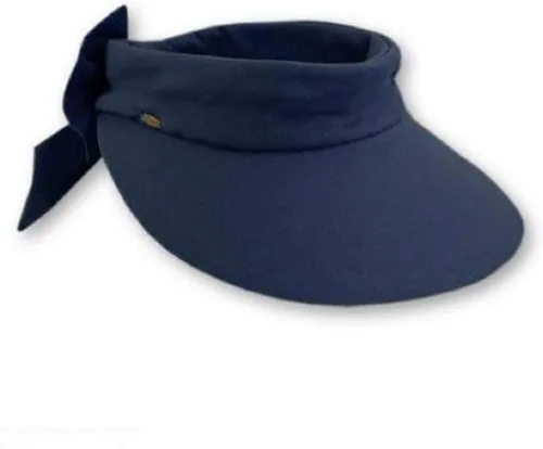 Vista 9 de Scala Sombrero de visera para mujer con ala grande