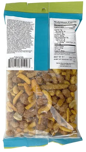 Vista 2 de Werner Snacks Sweet Hot Crunch Mix – Mezcla de aperitivos dulces picantes, tamaño de 5 onzas (paquete de 6)
