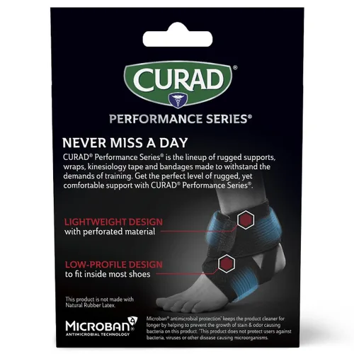 Vista 2 de CURAD Performance Series IRONMAN - Tobillera, envolvente, universal