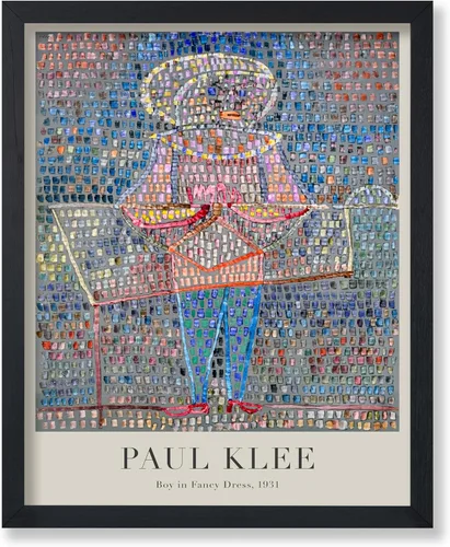 Vista 20 de Poster Master Póster vintage de Paul Klee – Impresión retro de cómicos – Arte de dibujo – Arte abstracto – Regalo para hombres y mujeres – Estilo-09