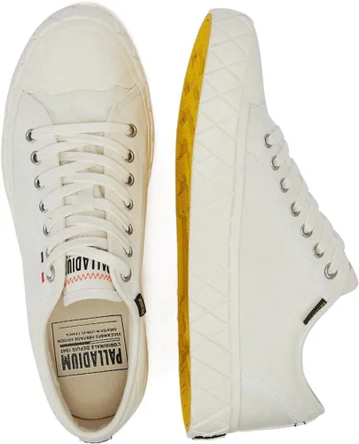 Vista 6 de Palladium Zapatillas bajas para hombre, blanco estrella
