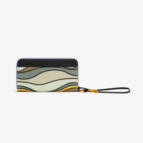 Vista 42 de Sherpani Tulum, cartera grande de nailon con cremallera alrededor, cartera con tarjetero organizador para mujer