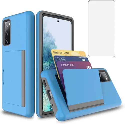 Vista 8 de Asuwish Funda para Samsung Galaxy S22 Plus con protector de pantalla de vidrio templado, ranura para tarjetas, función atril, color negro